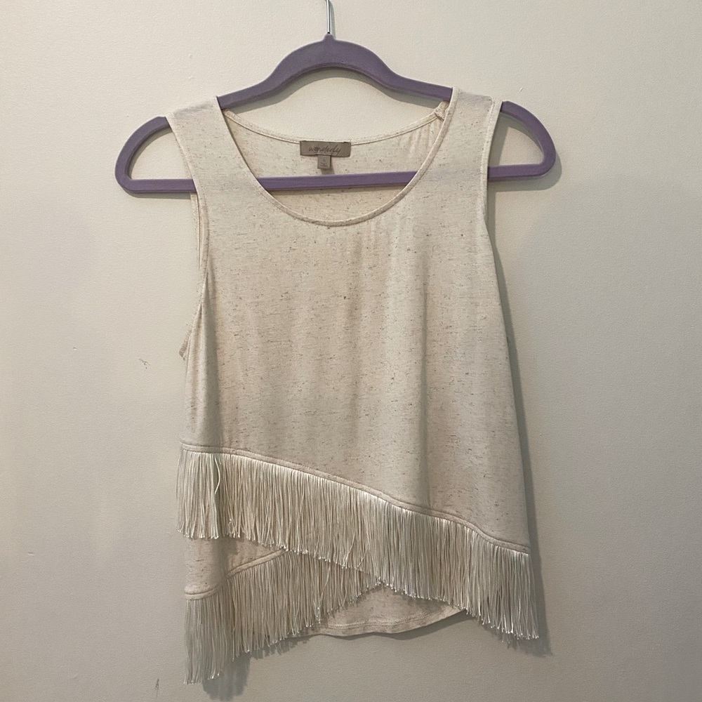 fringe tank top